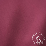 Coupon 1.4 m - Coton Uni / Framboise