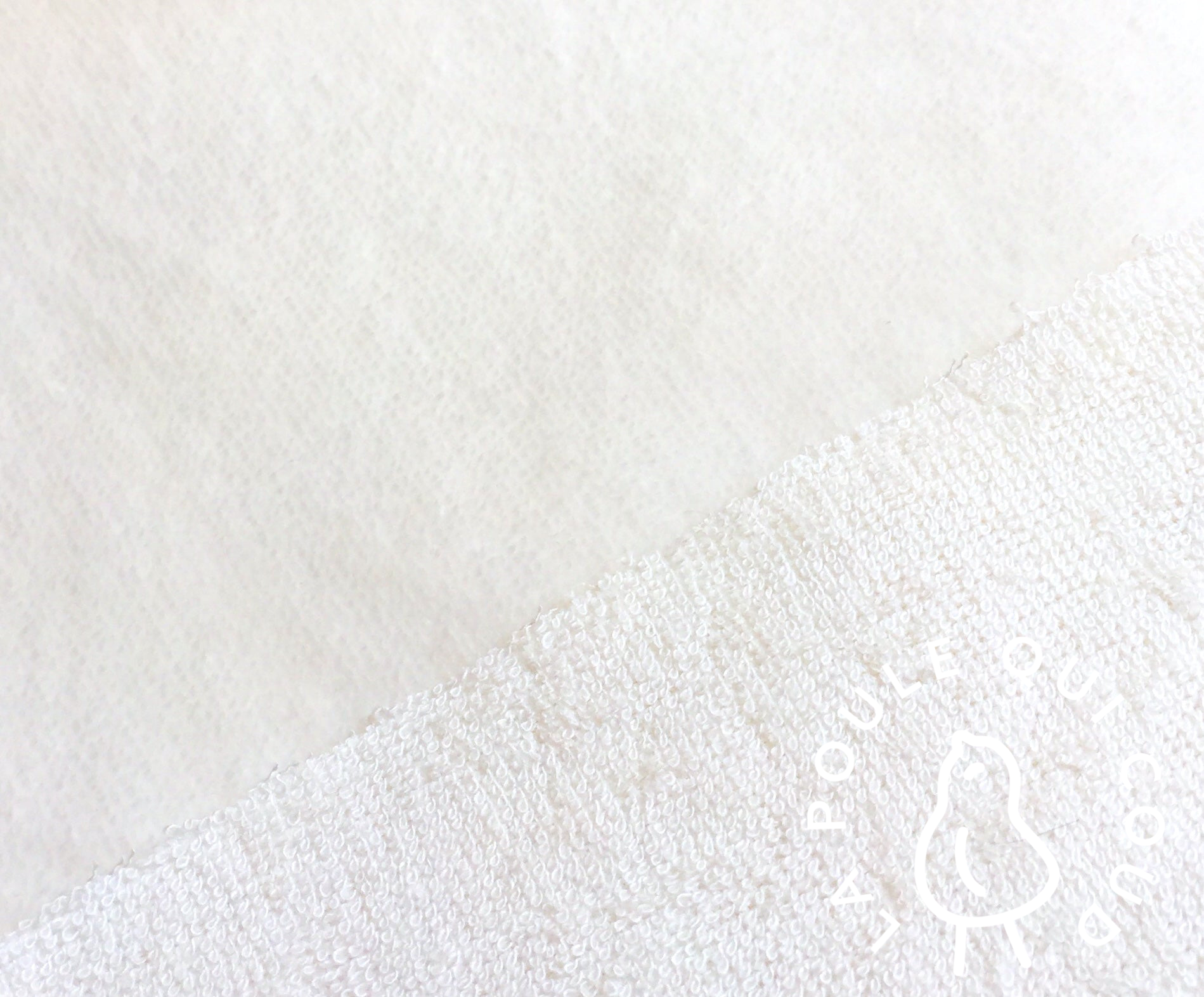 Coupon 50 cm - Micro Eponge Bambou / Ecru