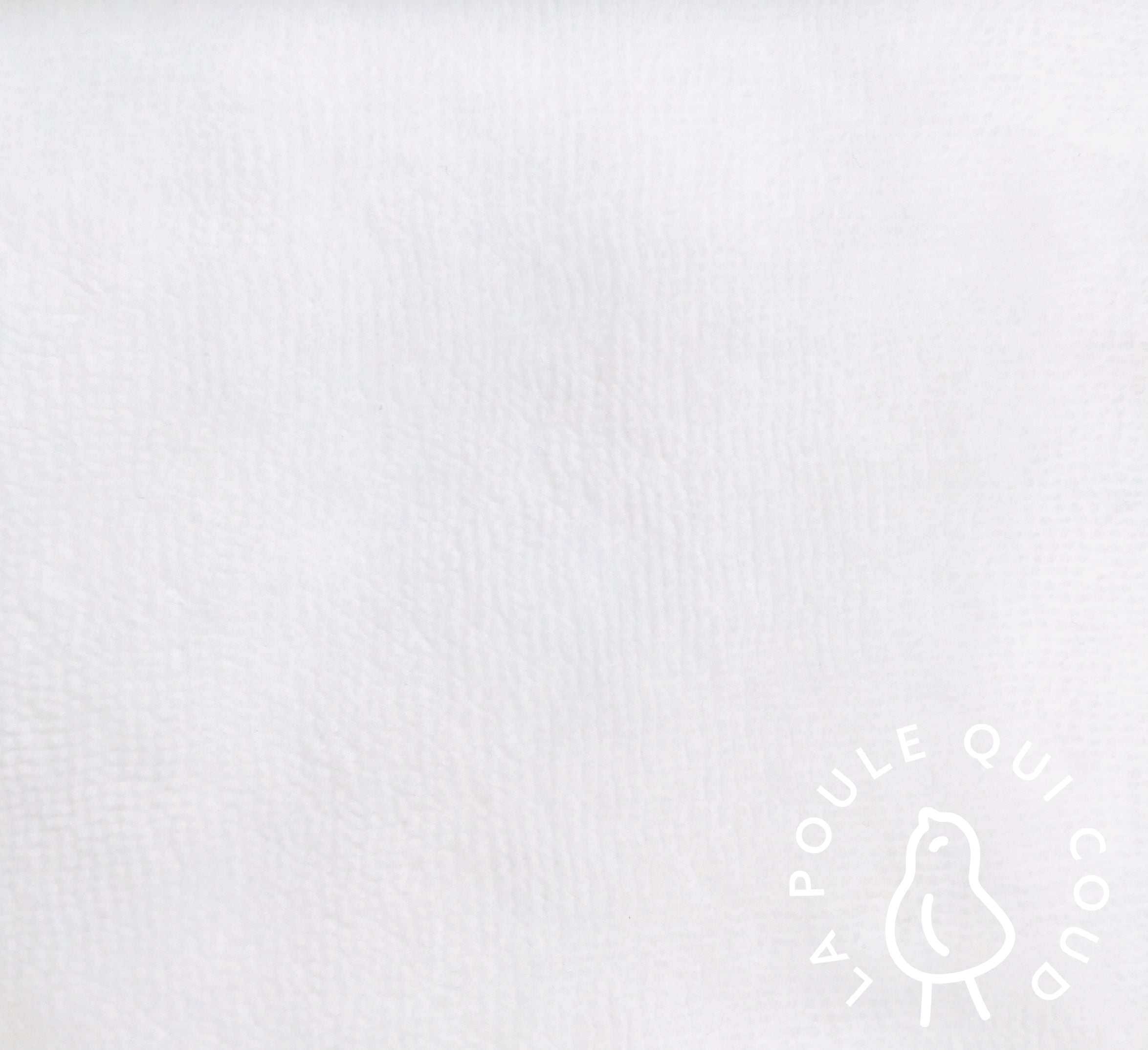 Coupon 60 cm - Micro Eponge Bambou / Blanc