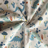 Coupon 1.7 m - Coton Imprimé / Dinosaures Neogrrrr