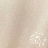 Coupon 70 cm - Coton Uni / Blanc Cassé