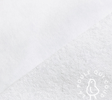 Coupon 1.4 m - Micro Eponge Bambou / Blanc