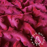 Minky Bubble / Cardinal