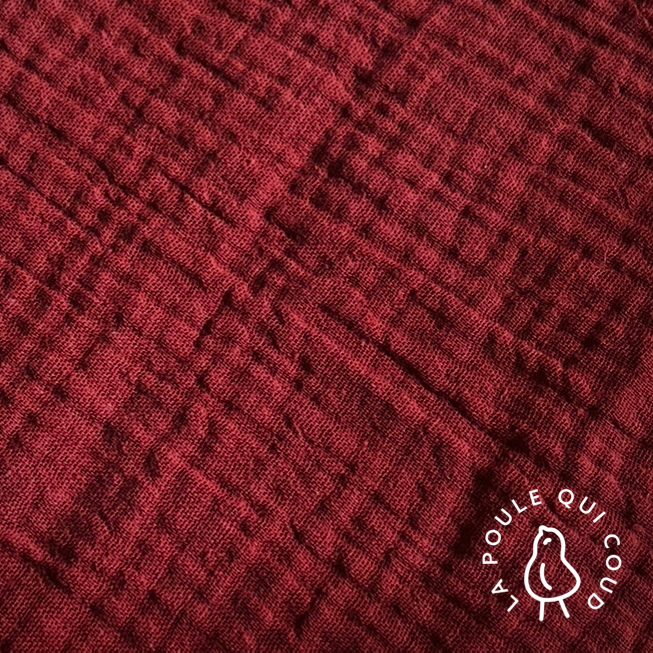 Coupon 90 cm - Double Gaze / Tomette