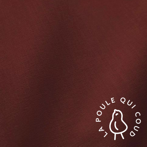 Coupon 70 cm - Coton Uni / Tomette
