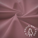 Coupon 1 Mètre - Coton Uni / Rose Thé