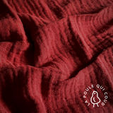 Coupon 90 cm - Double Gaze / Tomette