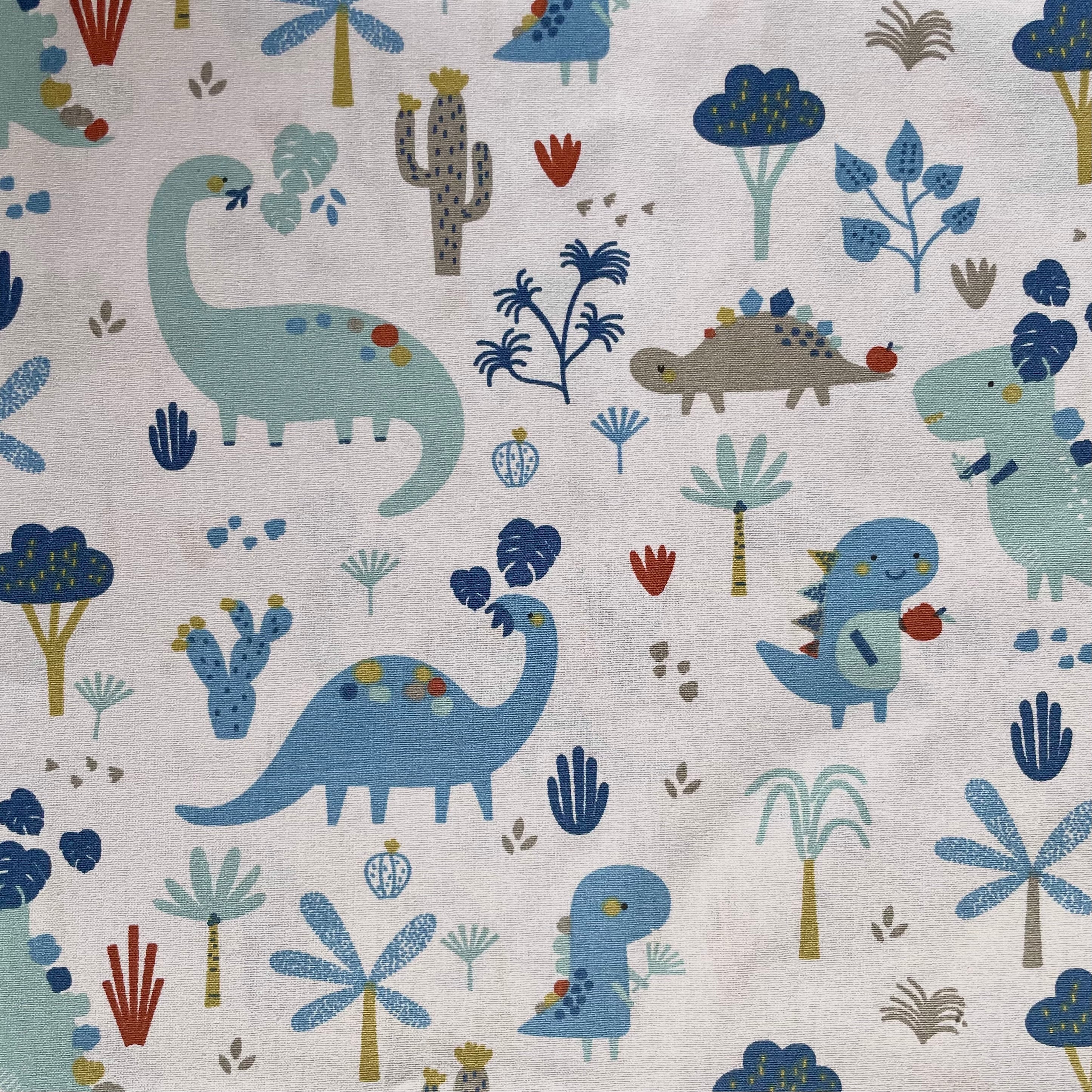Coupon 1.7 m - Coton Imprimé / Dinosaures Neogrrrr