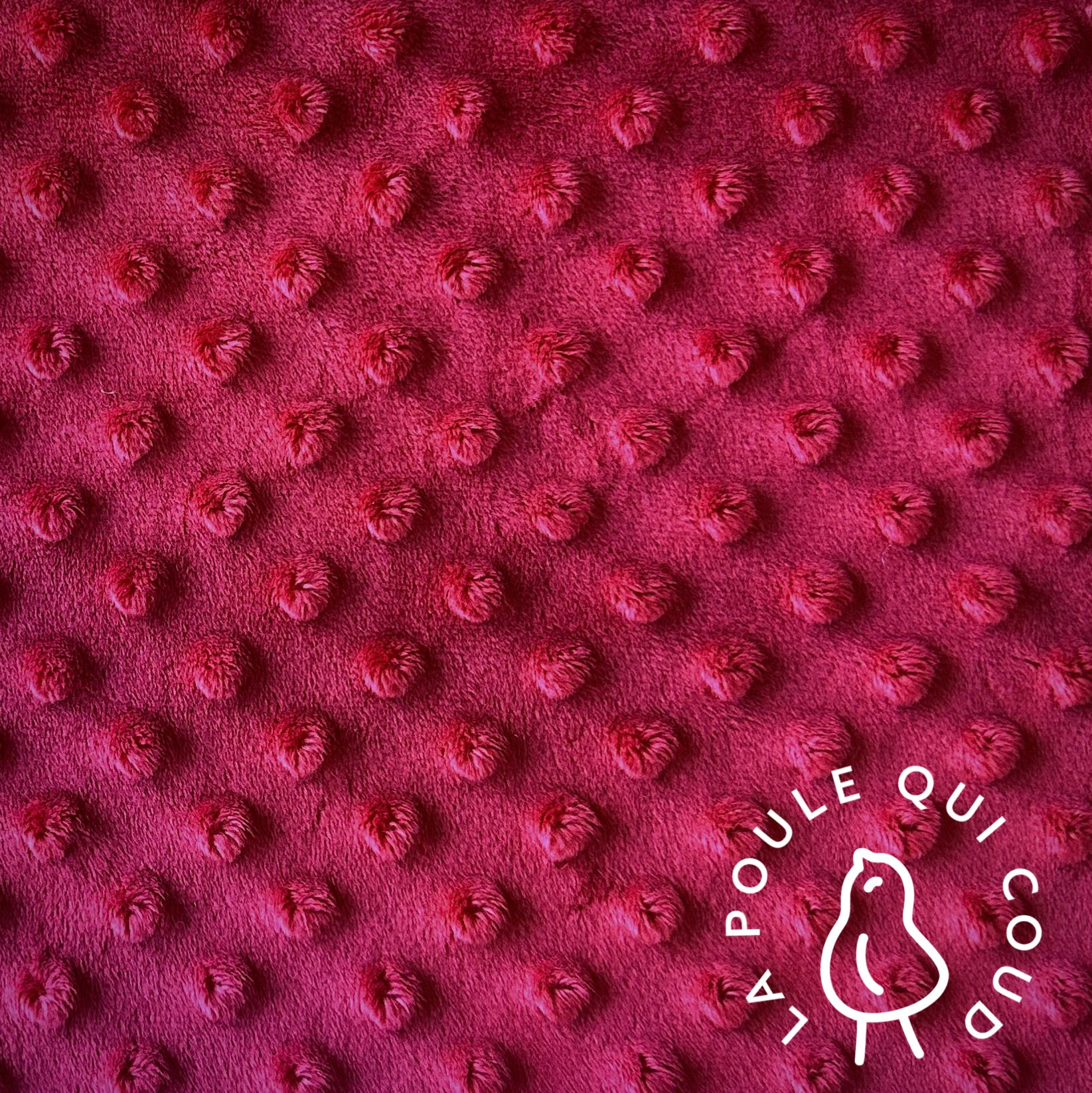 Minky Bubble / Cardinal