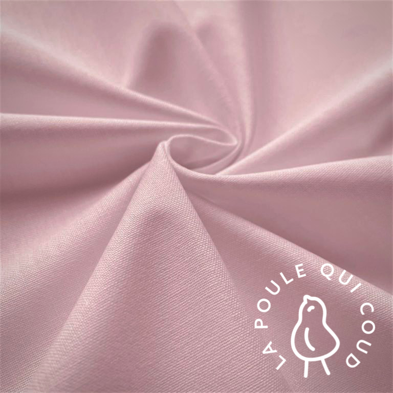 Coupon 80 cm - Coton Uni / Blush