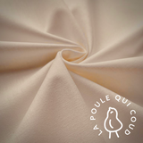Coupon 1 Mètre - Coton Uni / Ecru
