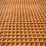 Coupon 80 cm - Nid d'abeille / Camel