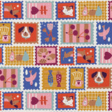 Coton Imprimé / Timbres