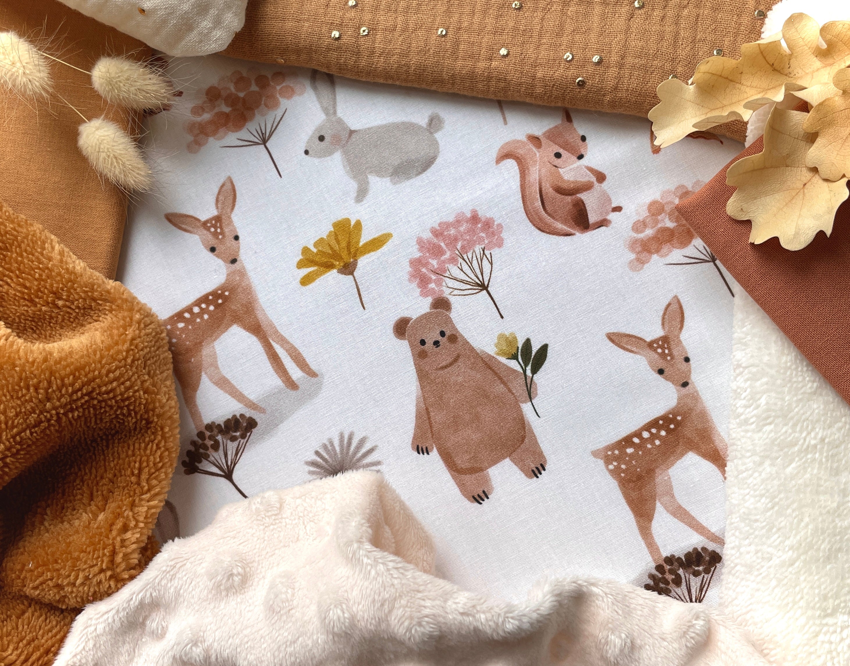 Coupon 60cm - Coton à Impression Numérique / Michka