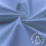 Coton Uni / Bleu