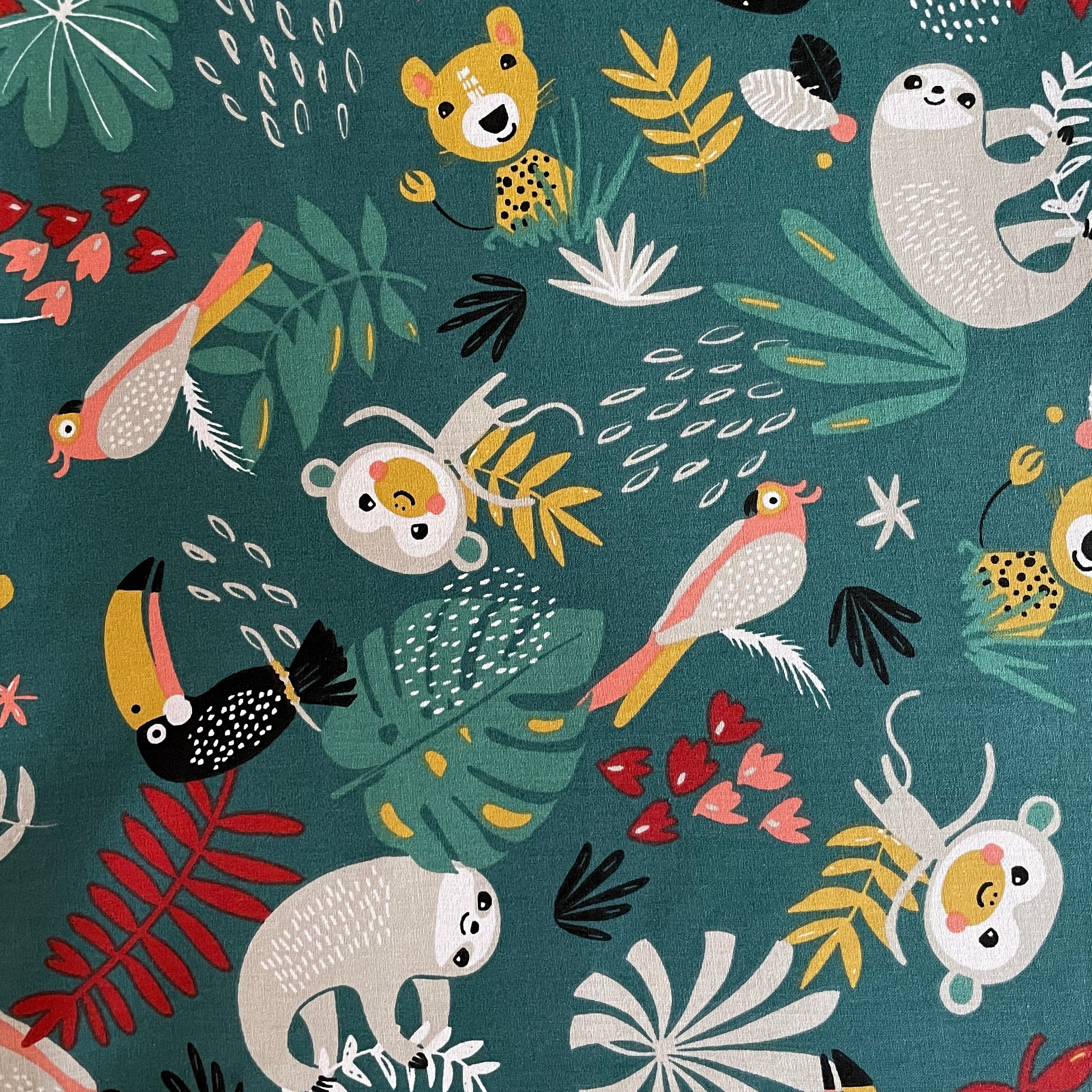 Coton Imprimé / Papaya