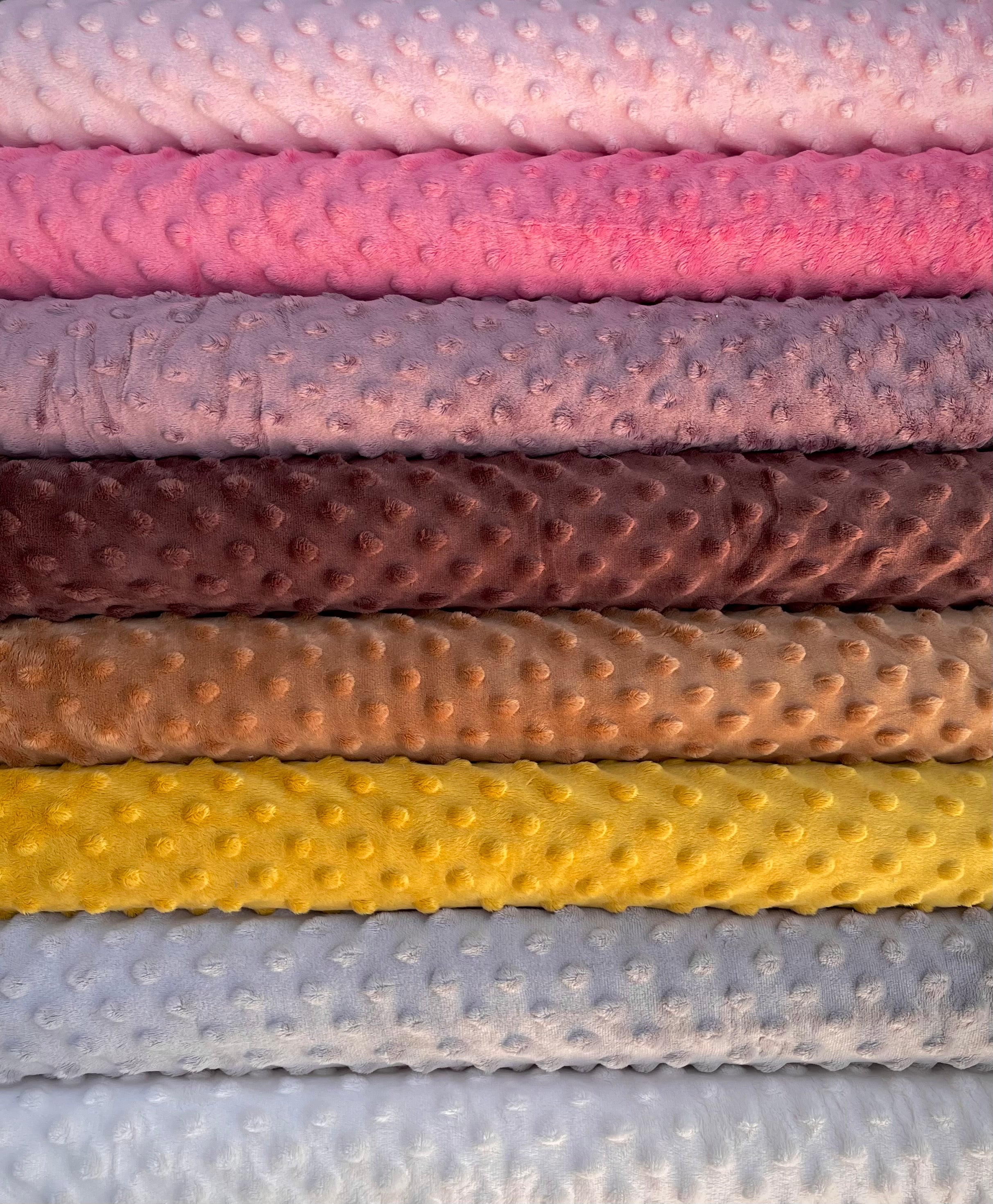 Minky Bubble / Taupe