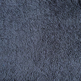 Coupon 1.7 m - Eponge Bouclette 100% Coton  / Gris Foncé